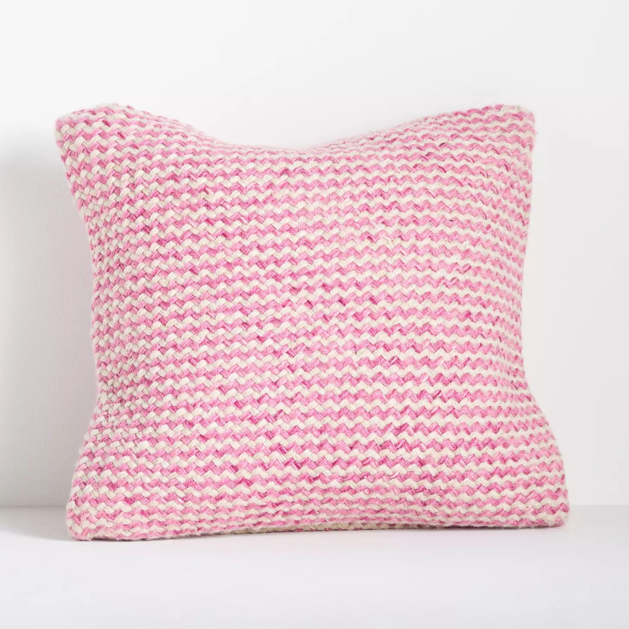 Anthropologie Chevron woven pillow