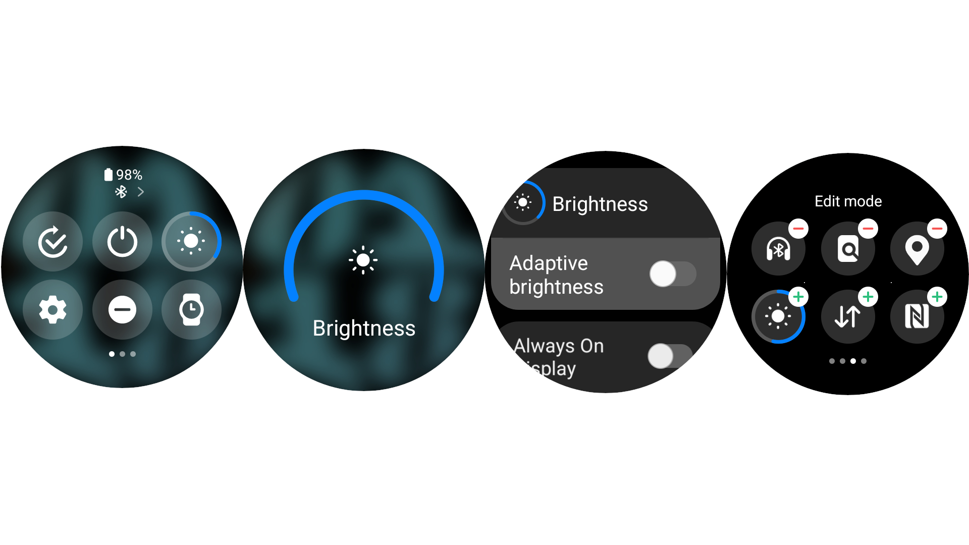 How to change screen brightness on Wear OS