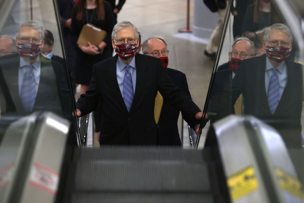 Senate Majority Leader Mitch McConnell.