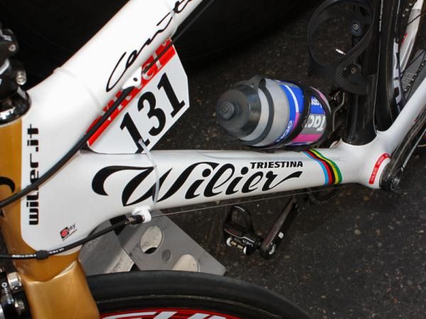 Wilier is rightly proud to have a world champion riding one of its bikes this season.