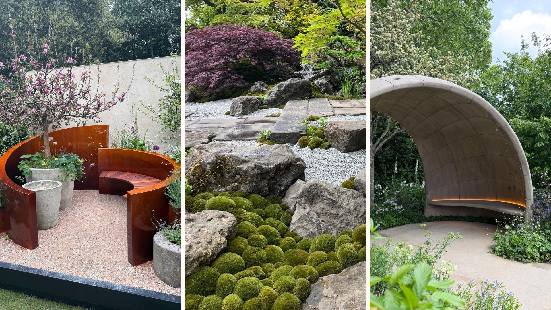 RHS Chelsea Flower Show 2026 gardens with curves