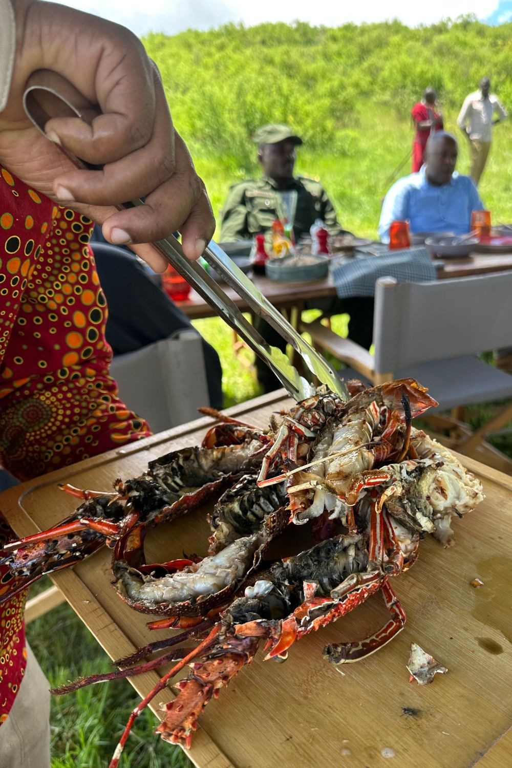 Lunch in the savannah