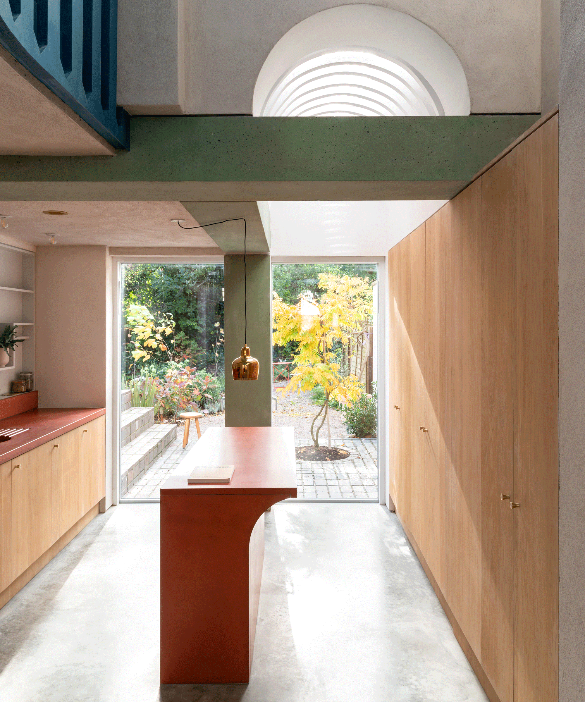 How to plan a basement extension to a kitchen that leads to a garden