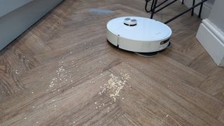 Dreame L40 Ultra robot vacuum and mop during testing