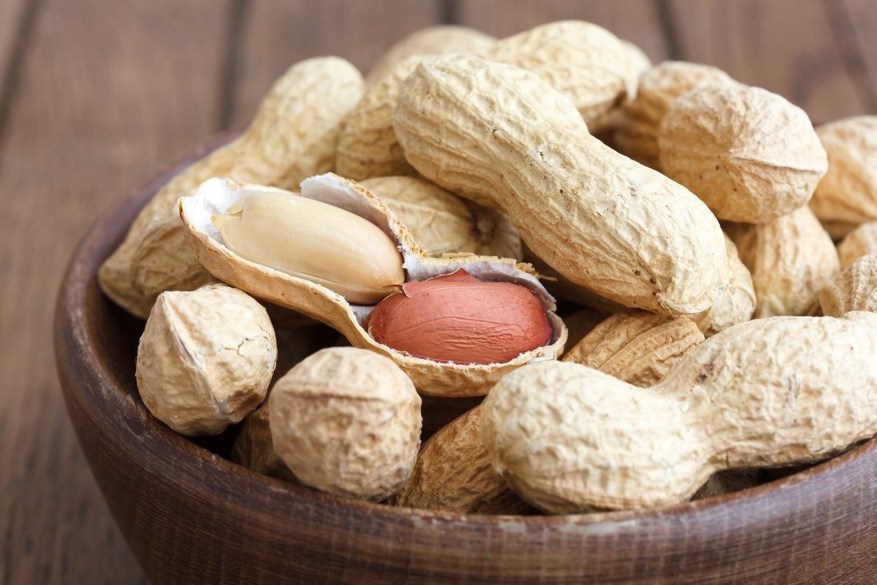 Bowl Full Of Peanuts