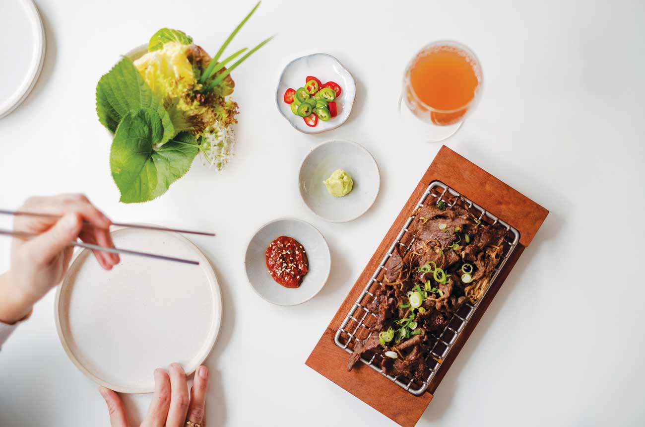 Korean classic Bulgogi at Dongnae in Bristol