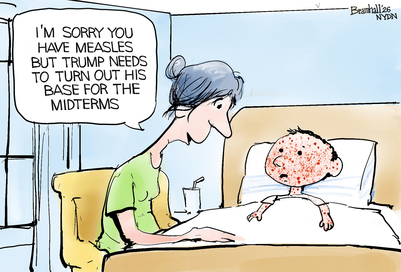 Political cartoon