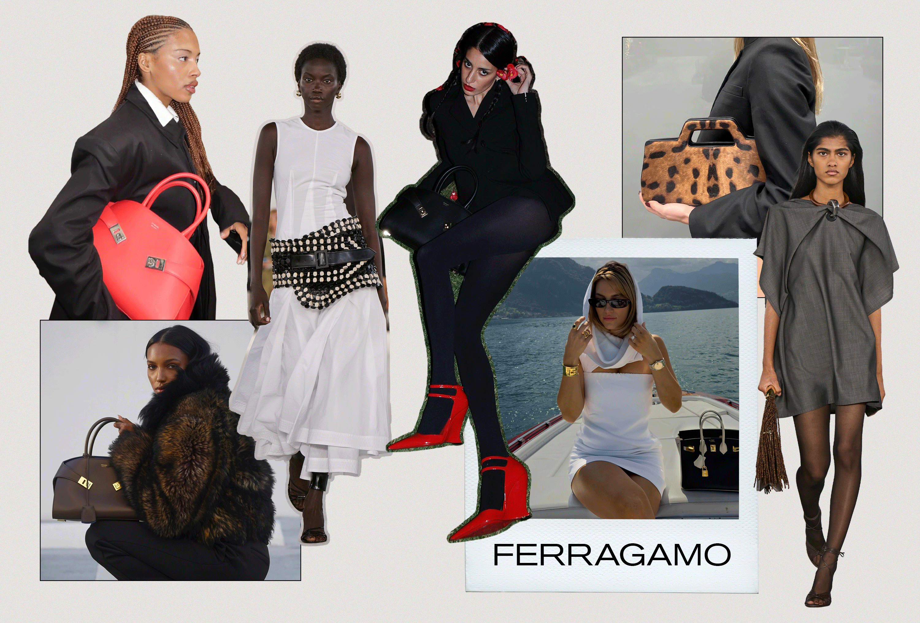 Celebrities, models and influencers wear pieces from Ferragamo