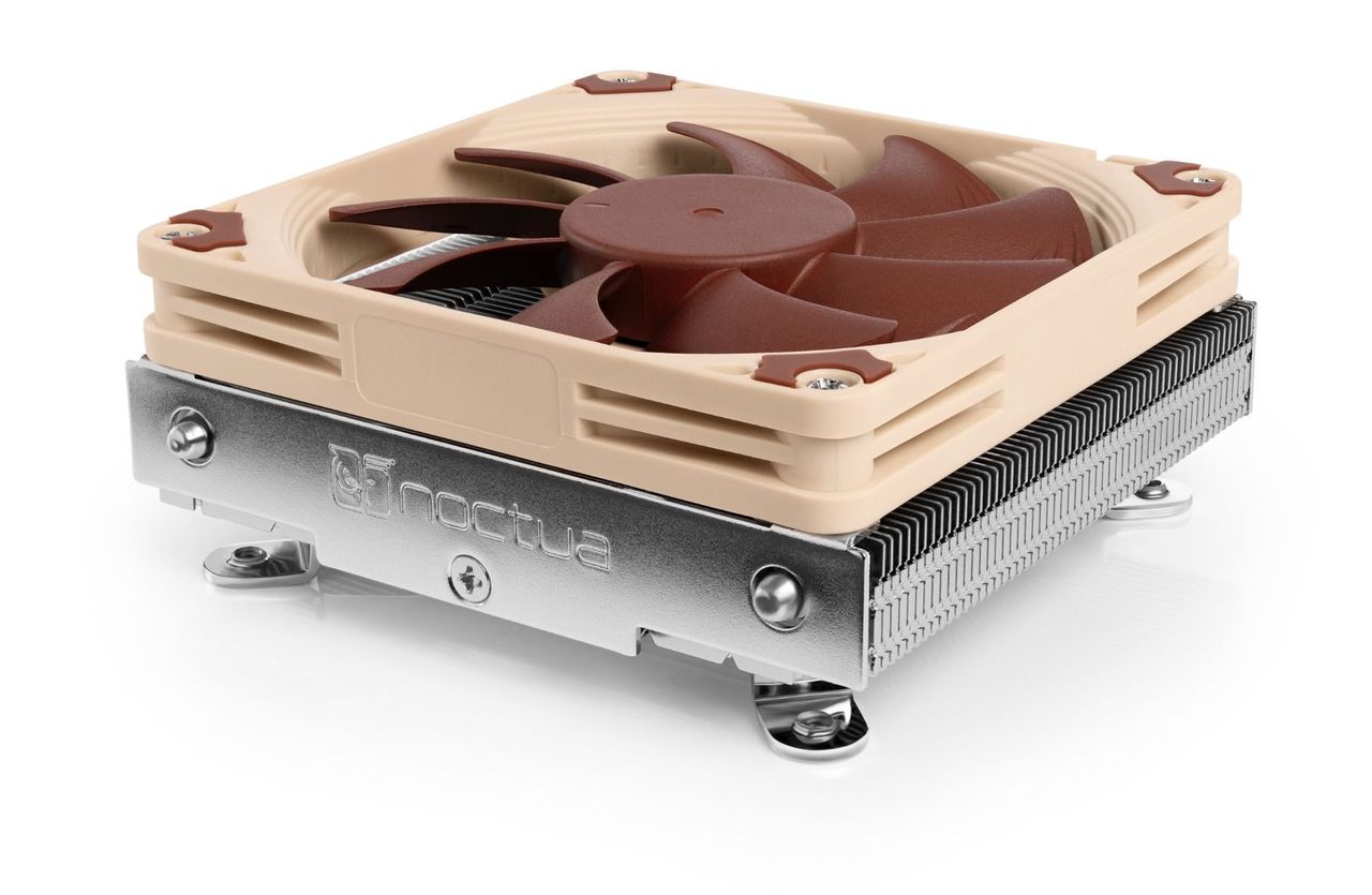Press materials for the Noctua NH-L9i-17xx low-profile coolers and ND-FD1 fan duct kit.