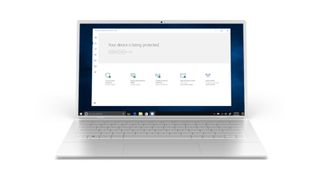 Windows Defender provides security by default for Windows 10