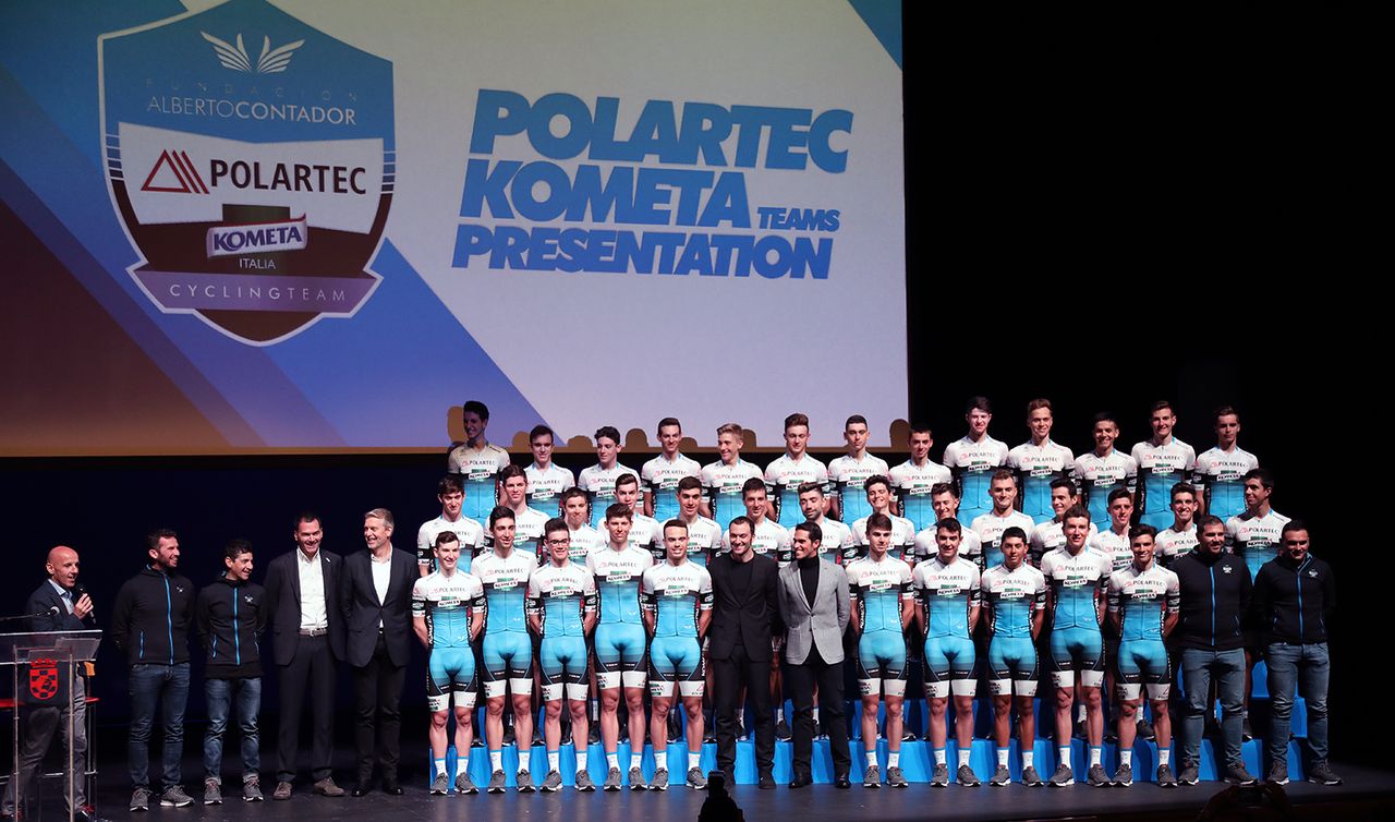 The Polartec-Kometa team presentation