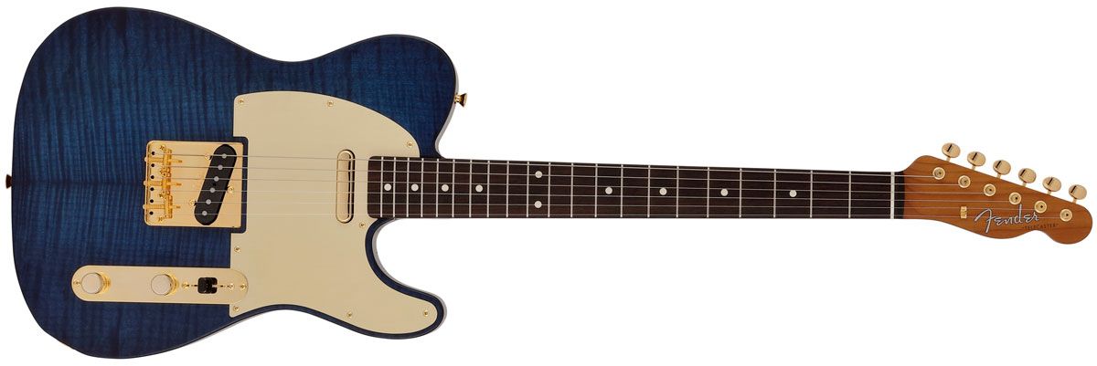 Fender Made in Japan Limited Collection Indigo Dye Stratocaster and Telecaster
