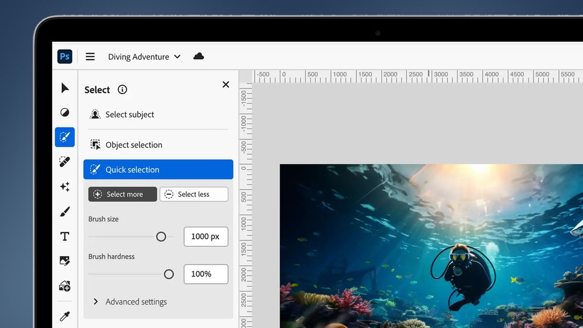 Photoshop on the web finally launches, but it's still not a free Canva rival