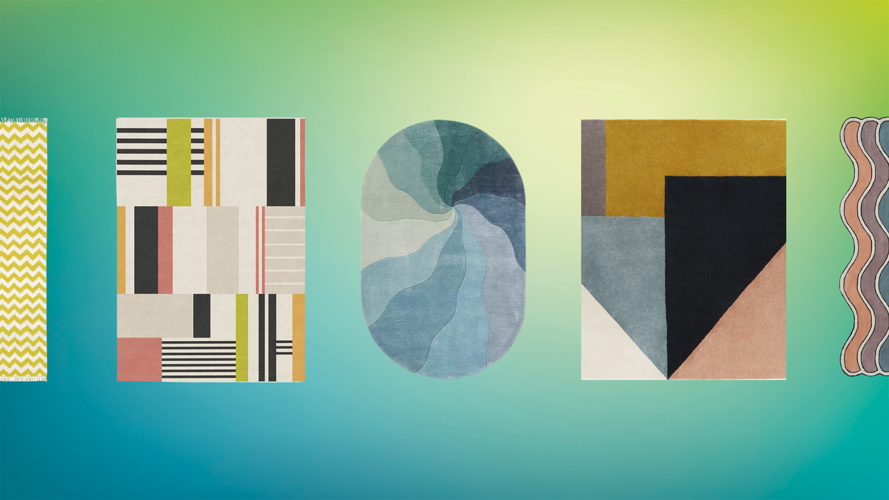 Wayfair, Anthropologie, Ruggable &amp; DWR Graphic Rugs