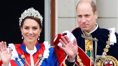 The Prince and Princess of Wales at King Charles coronation 