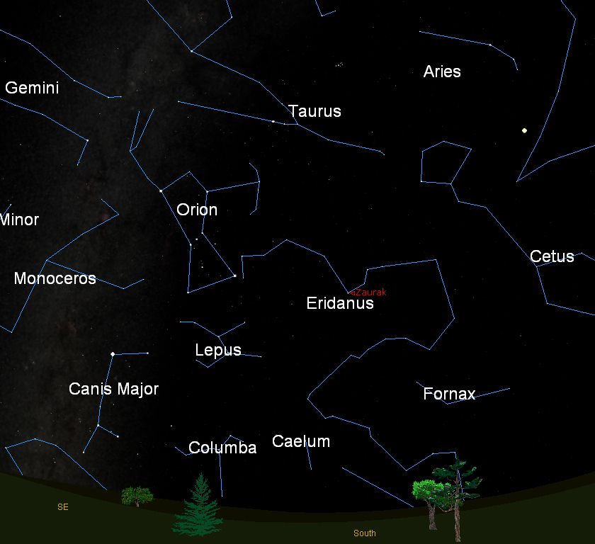 Forgotten Star Patterns Of The Winter Night Sky Space