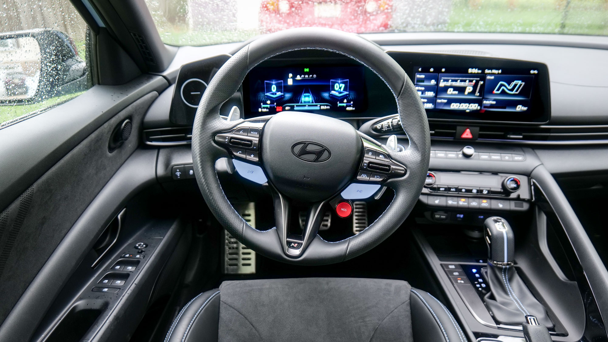 2025 Hyundai Elantra N test drive review pros and cons.