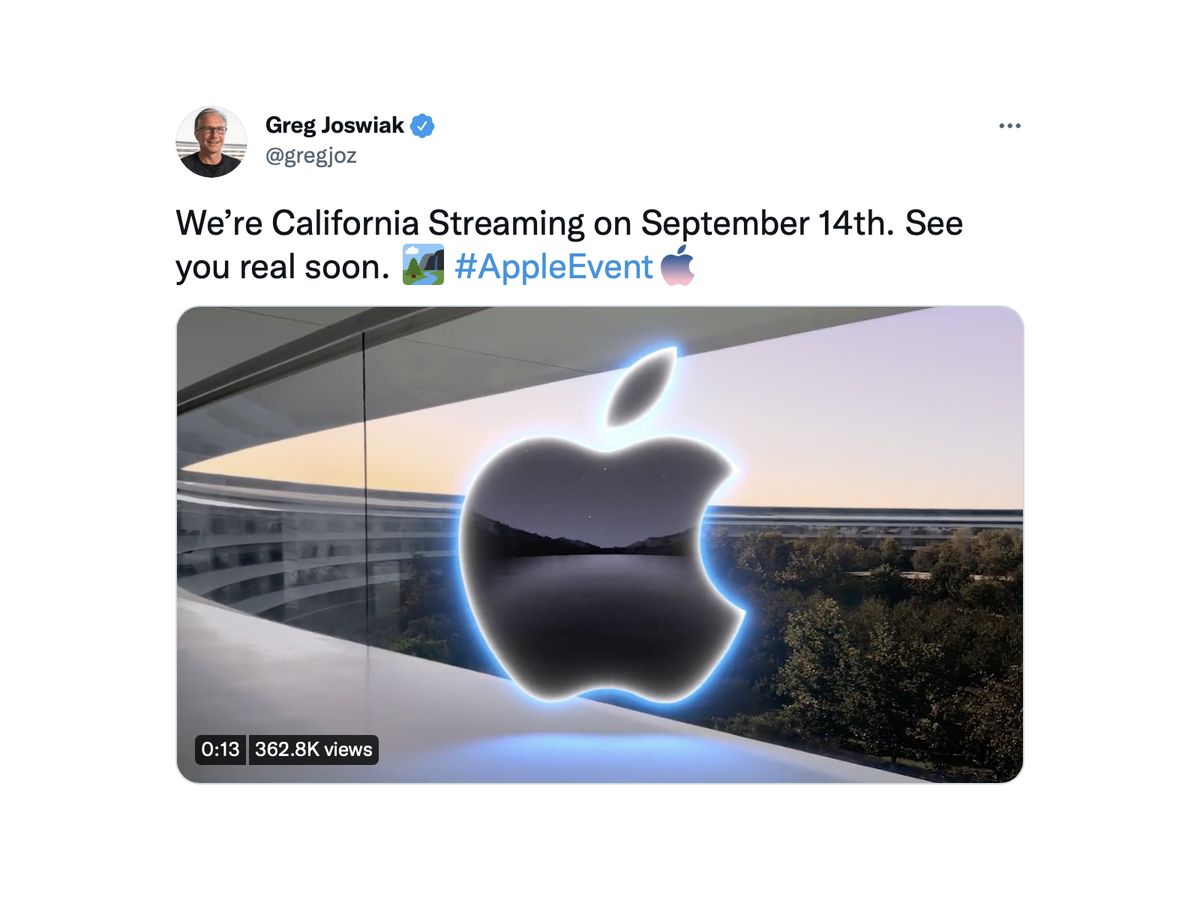 Apple Event September 2021 Twitter Hashflag