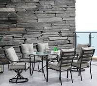 Hanover Lavallette 7-piece black patio dining set: was $999 now $799 @ Lowe's