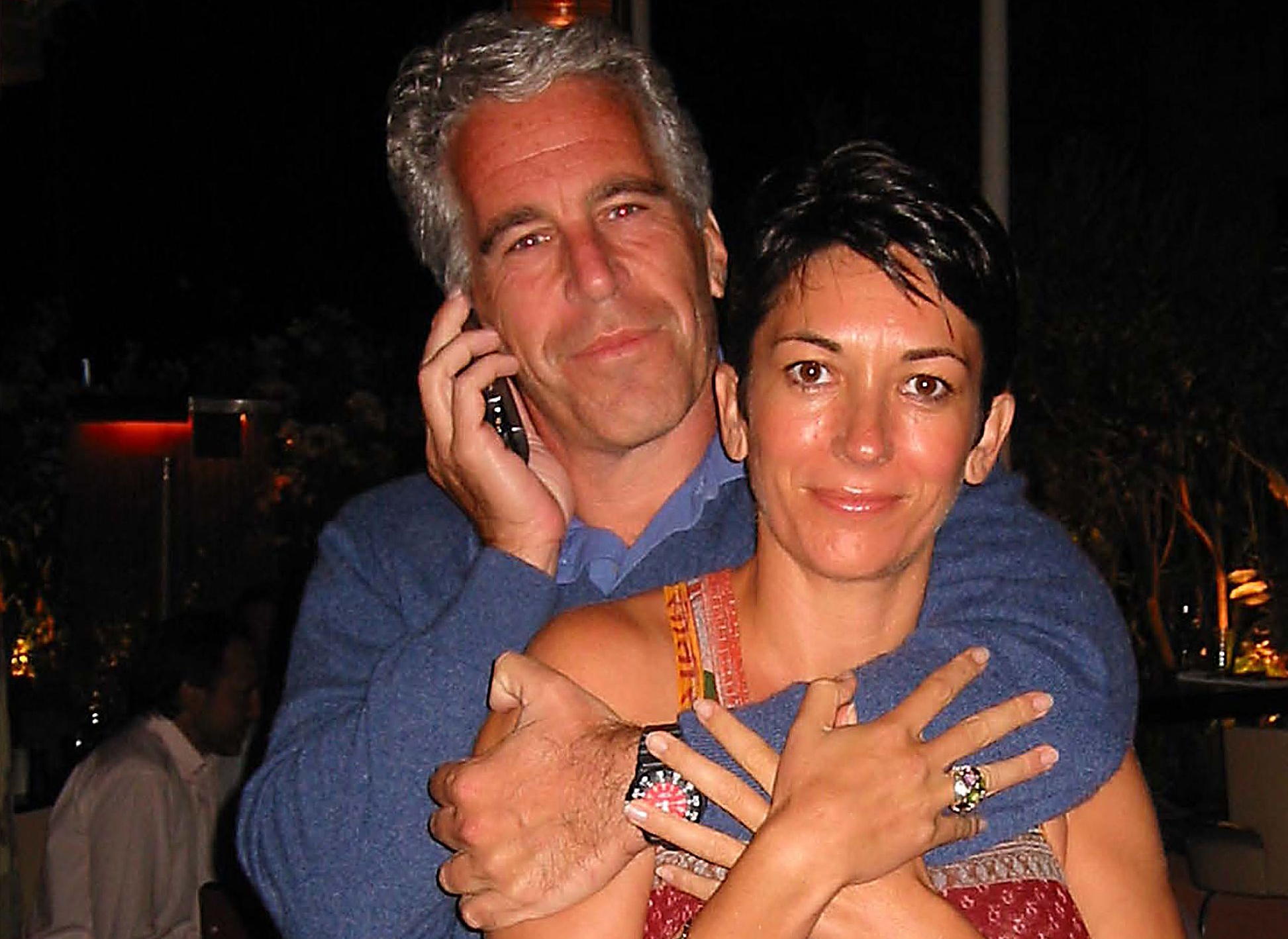 TV tonight Ghislaine Maxwell with Jeffrey Epstein.