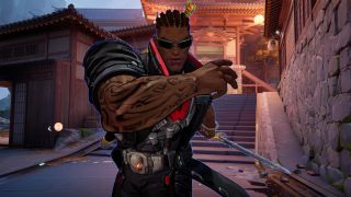 Blade running and looking cool