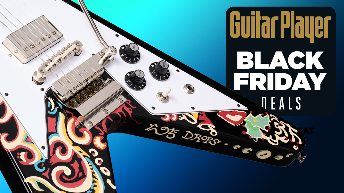 Jimi Hendrix Love Drop Epiphone Flying V