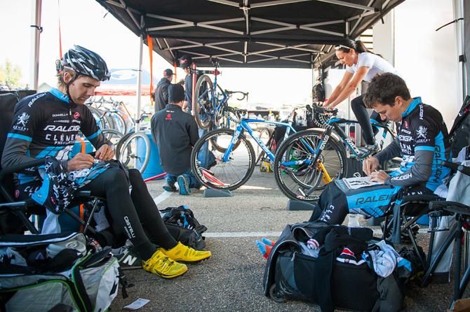 Even pros pin their own numbers on. Colorado Cross Classic.