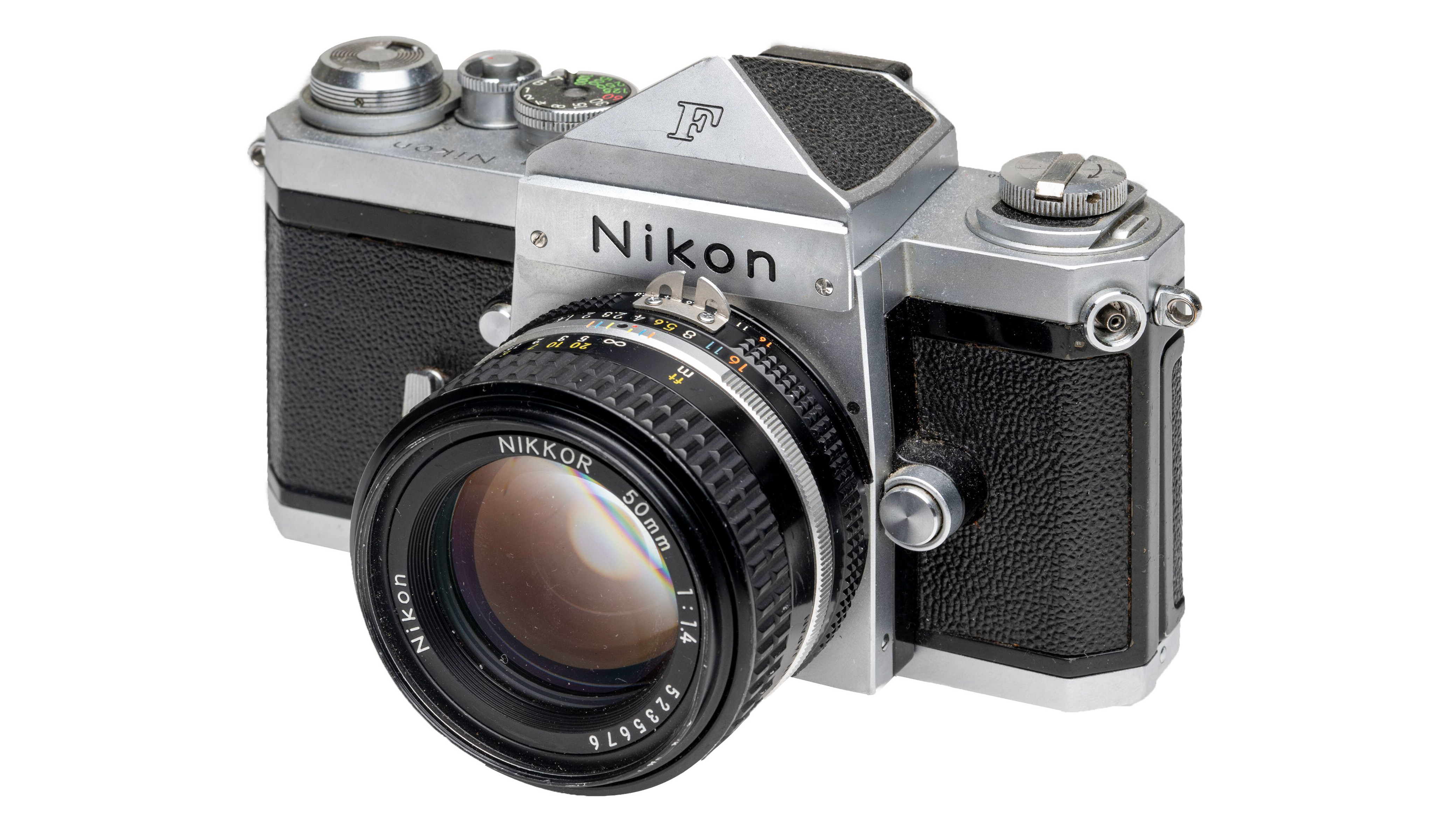 Nikon F SLR camera