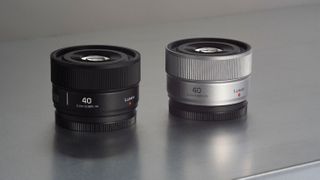 The Panasonic Lumix S 40mm f/2 comes with two color options in black and silver