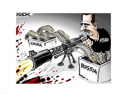 Assad reloads