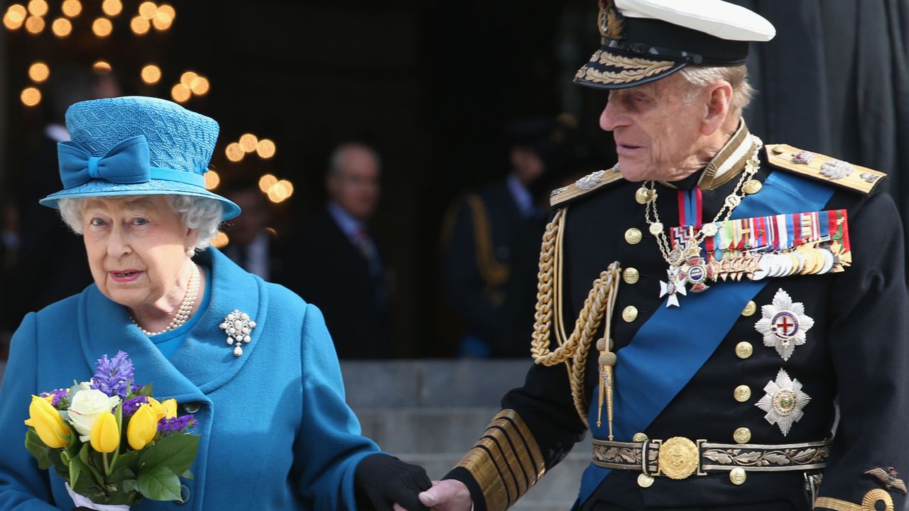 Queen Elizabeth II and Prince Philip on March 13, 2015. 