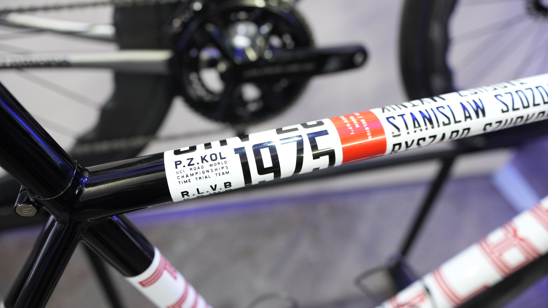 close up details of expensive bikes