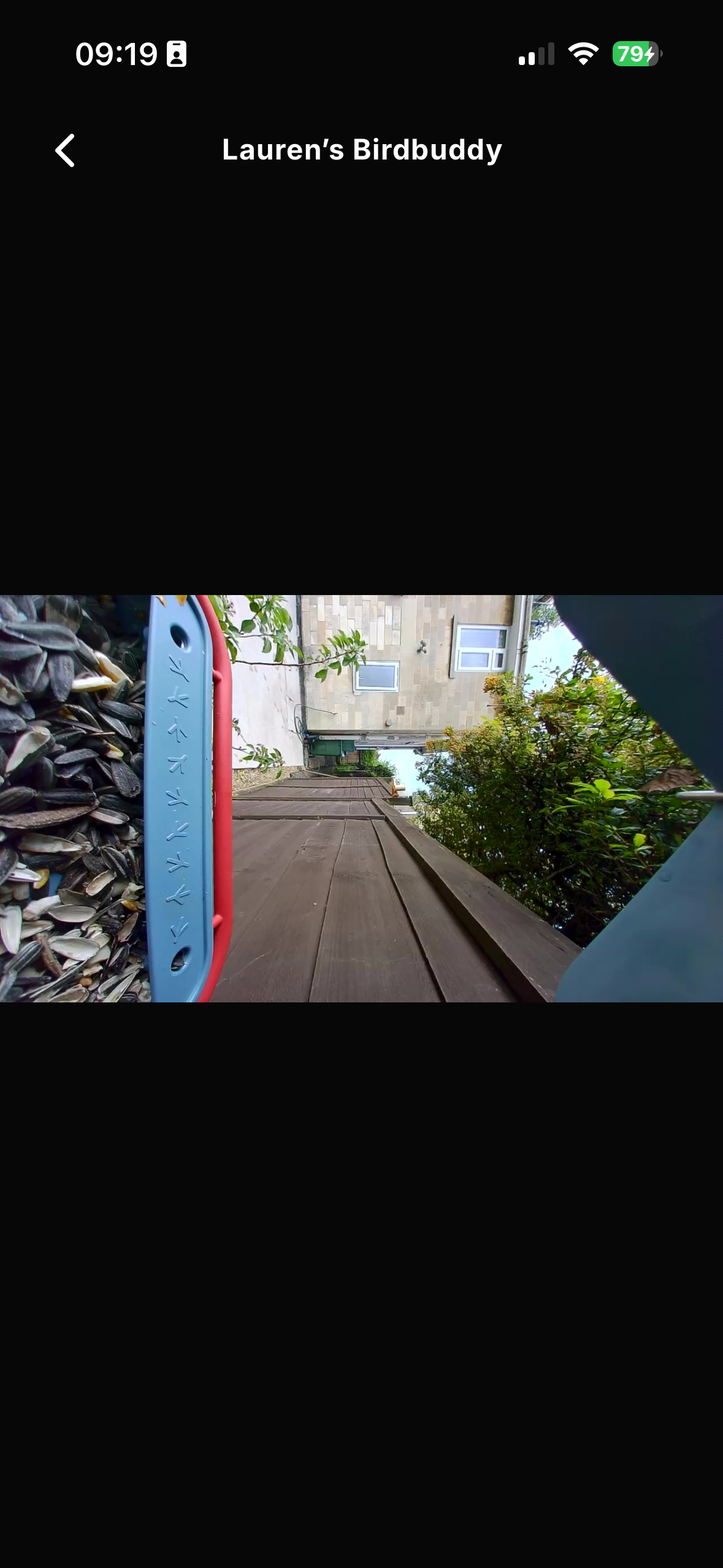 Screenshots from the Bird Buddy 2 app interface