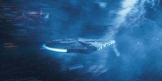 The Millennium Falcon in Solo: A Star Wars Story