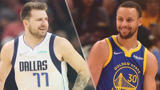 Luka Doncic of Dallas Mavericks and Stephen Curry of Golden State Warriors could both feature in the Mavericks vs Warriors live stream