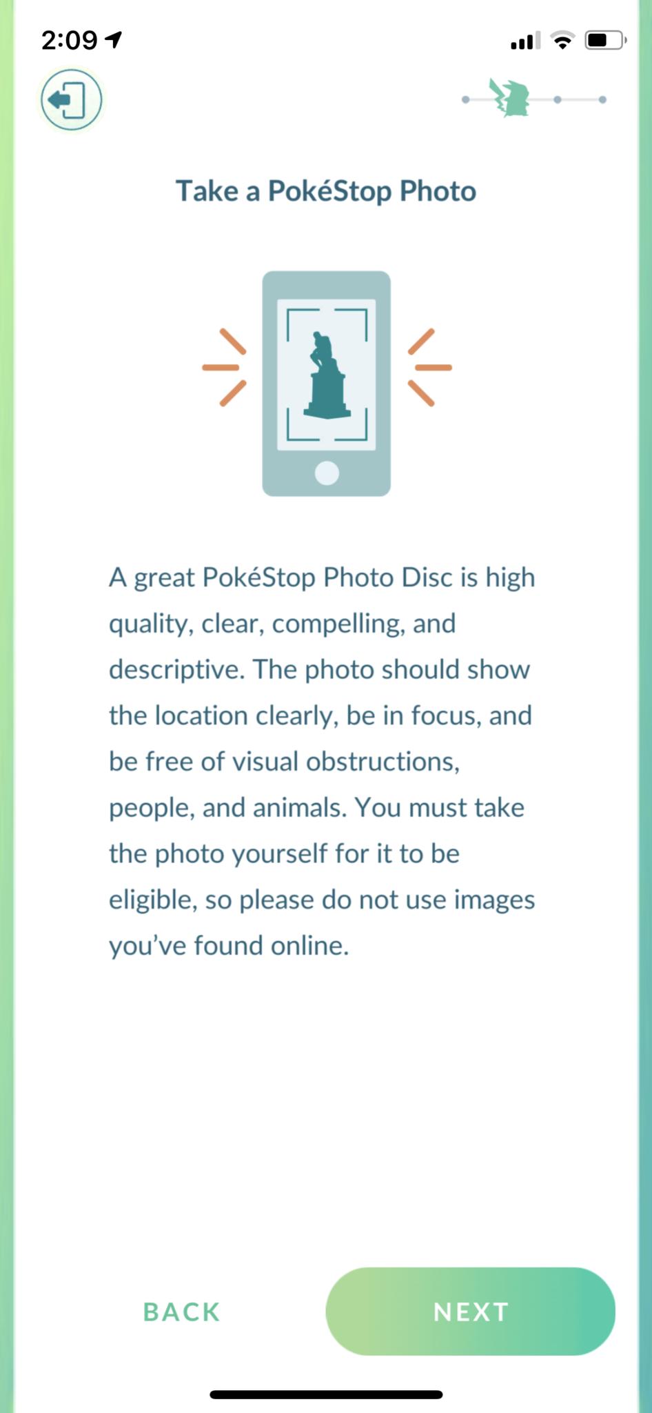 Pokemon Go Wayfarer Beta 5