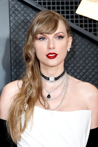 Taylor Swift attends the 66th GRAMMY Awards at Crypto.com Arena on February 04, 2024 in Los Angeles, California