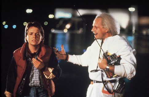 Back to the Future, Michael J Fox, Christopher Lloyd