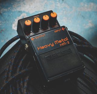 the BOSS HM-2 Heavy Metal pedal