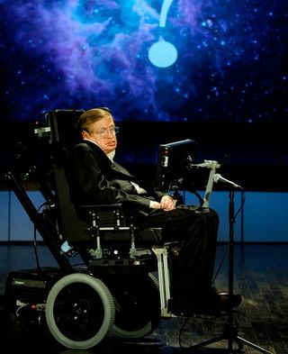 Professor Stephen Hawking speaks about "Why We Should Go into Space" for the NASA Lecture Series, April 21, 2008.