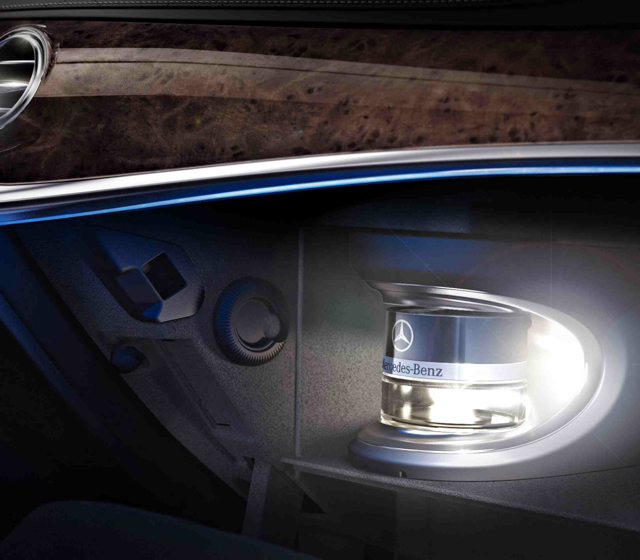 Mercedes introduced an in-cabin scent dispenser in 2013