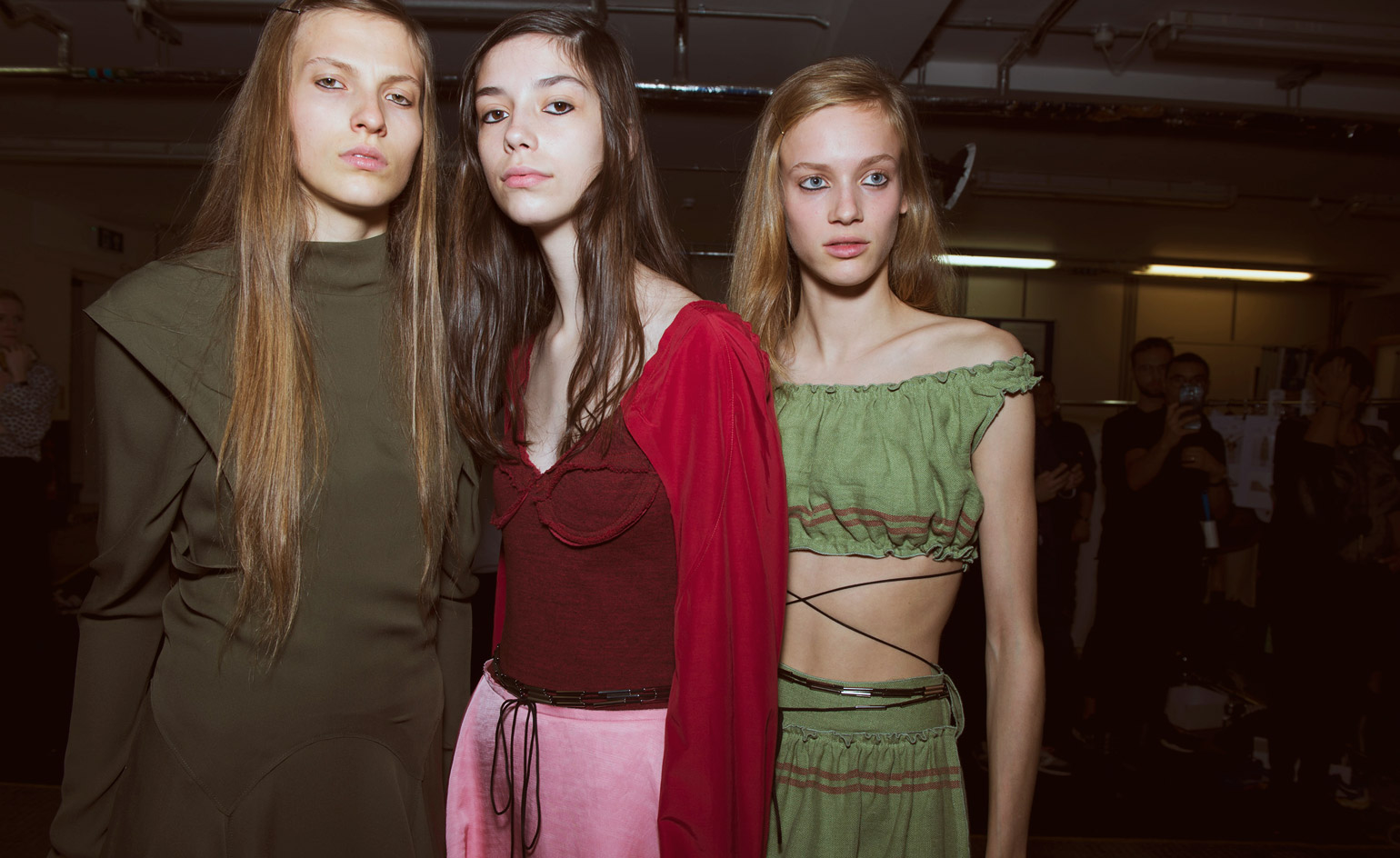 Anderson showed a newfound inclination to everyday clothing
