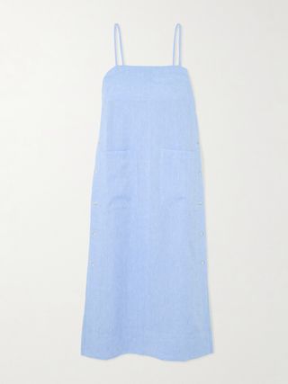 Nikko Organic Linen Midi Dress