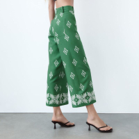 Zara Embroidered Linen Blend Pants:$69.90$39.99 | Zara