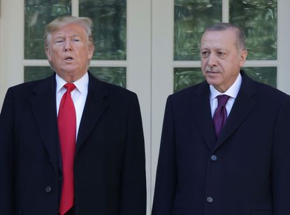 Donald Trump and Erdogan.