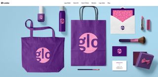 Best free logo designer: branded merchandise including bags, business cards and makeup