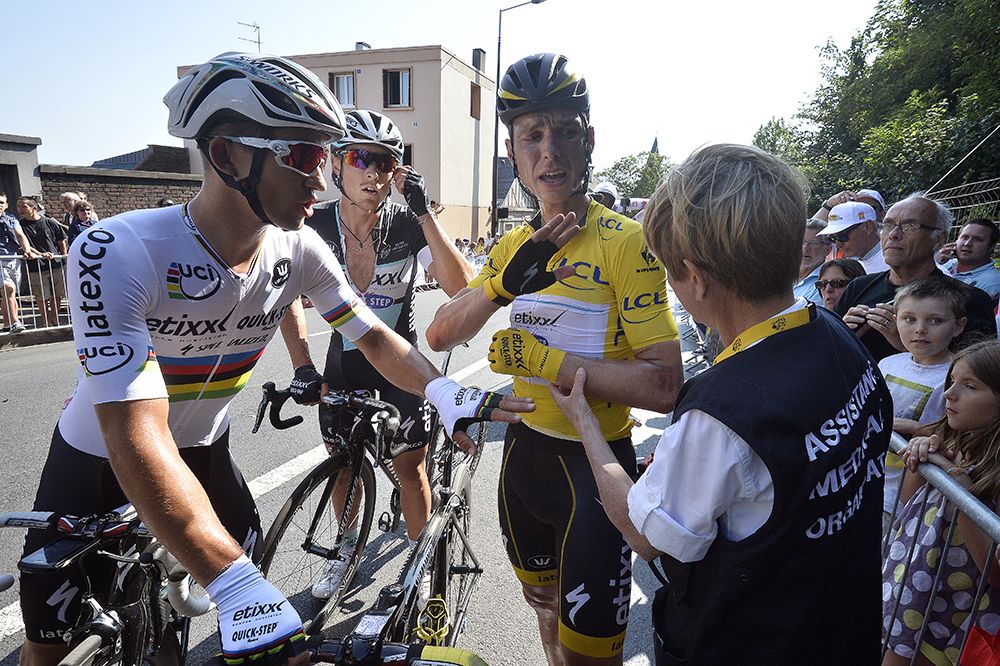 Tony Martin after his crash