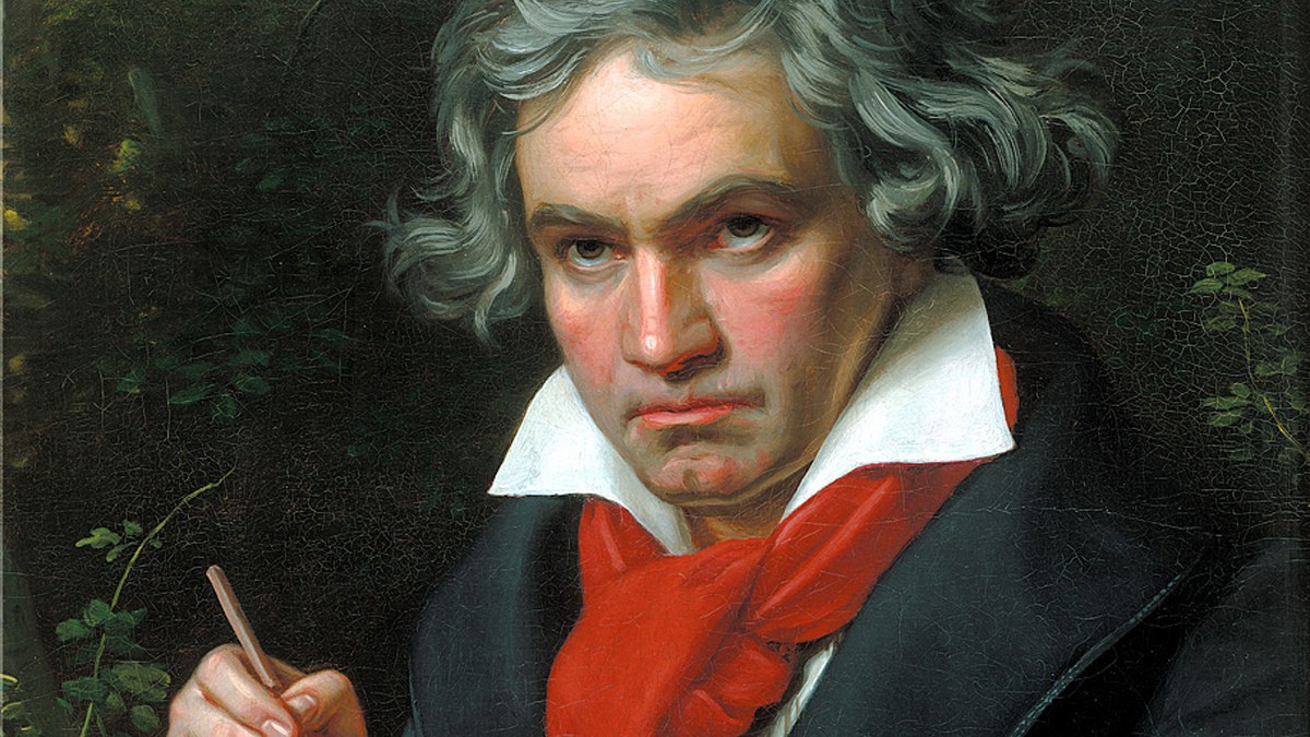 Porträt von Ludwig van Beethoven von Karl Joseph Stieler