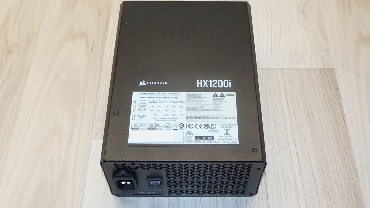 Corsair HX1200i ATX 3.1 power supply review | Tom's Hardware