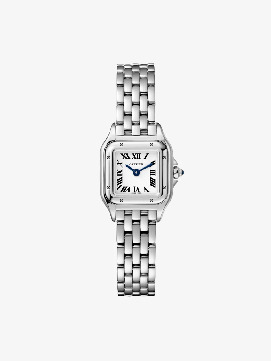 Crwspn0012 Panthère De Cartier Mini Stainless-Steel Quartz Watch